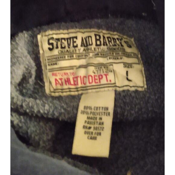 Steve & Barrys Notre Dame Fighting Irish Football Hoodie Sweatshirt Large - Picture 4 of 13